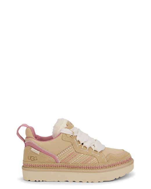Ugg Brown Sneakers Lowmel Leather Trainers