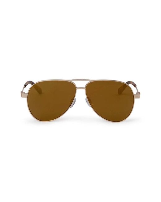 Off-White c/o Virgil Abloh Brown Sunglasses for men