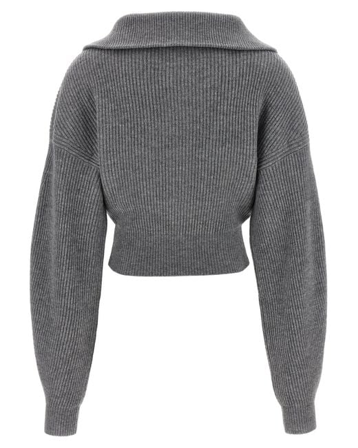 Sportmax Gray 'Calypso' Cardigan