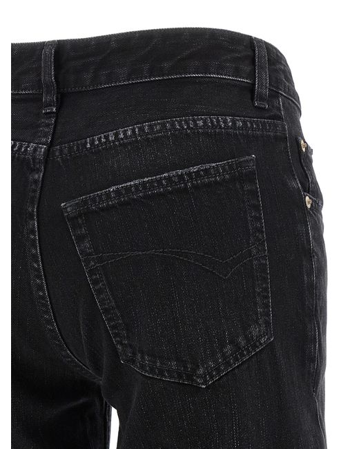 Balenciaga Black Wide Leg Jeans