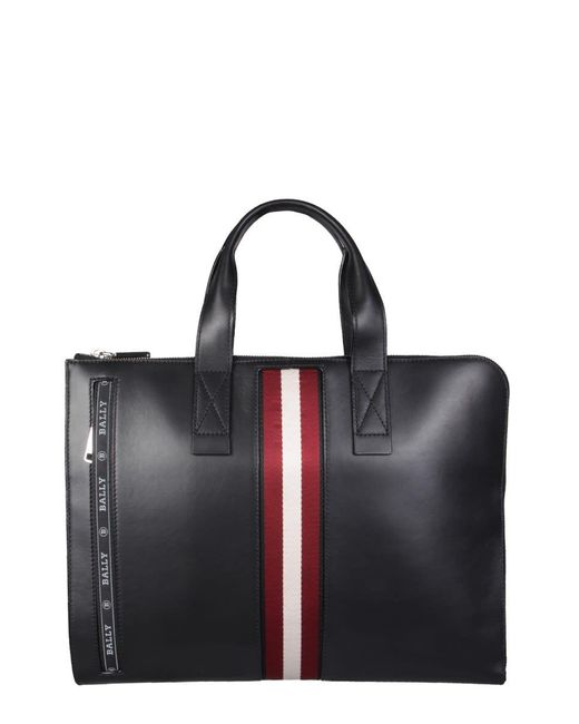 Bally Black Henri Business Bag for men