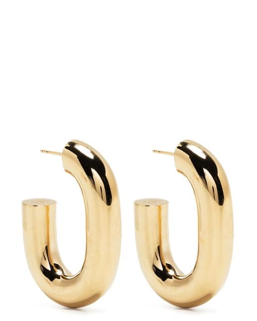 Rabanne Metallic Brass Earrings