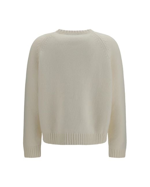 Loro Piana Gray Crewneck Cashmere Sweater Parksville