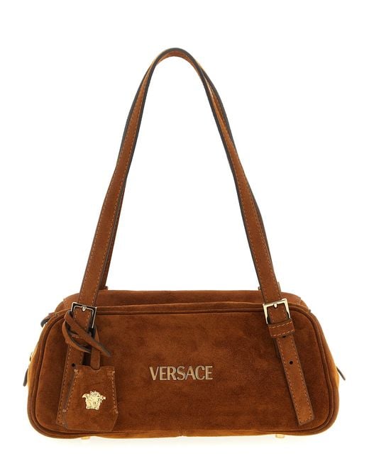 Versace Brown Shoulder Bags