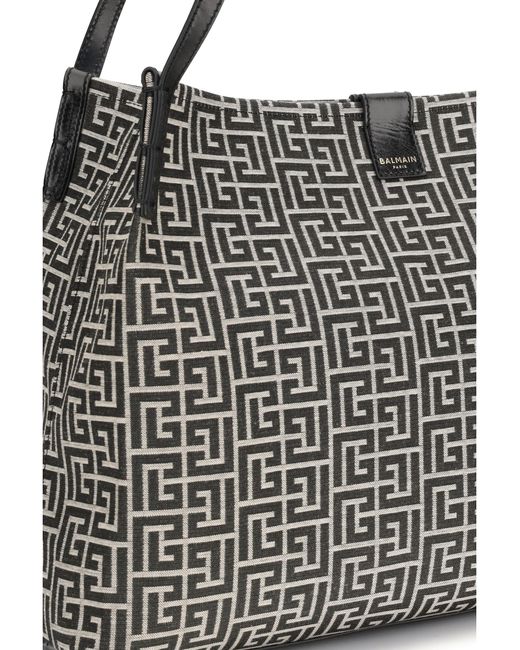 Balmain Black Medium Tote Bag Shoulder