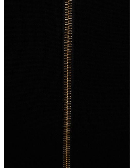 Elisabetta Franchi Black Skirt Viscose And Nylon
