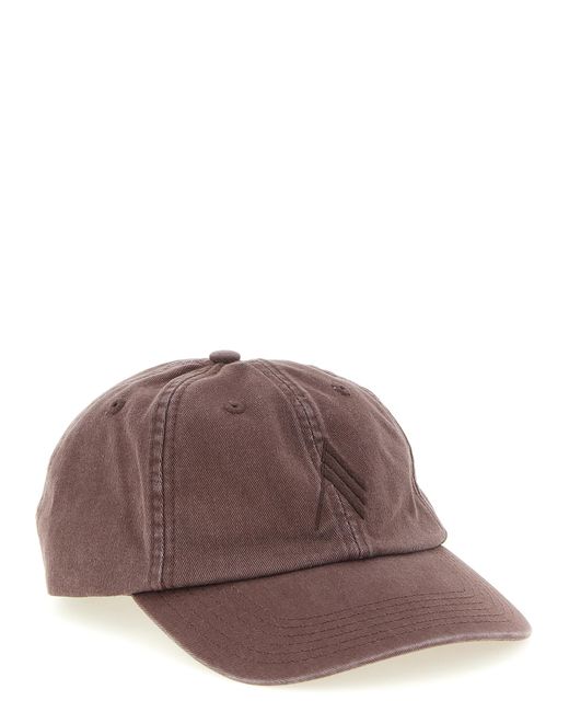 The Attico Brown Logo Baseball Hat
