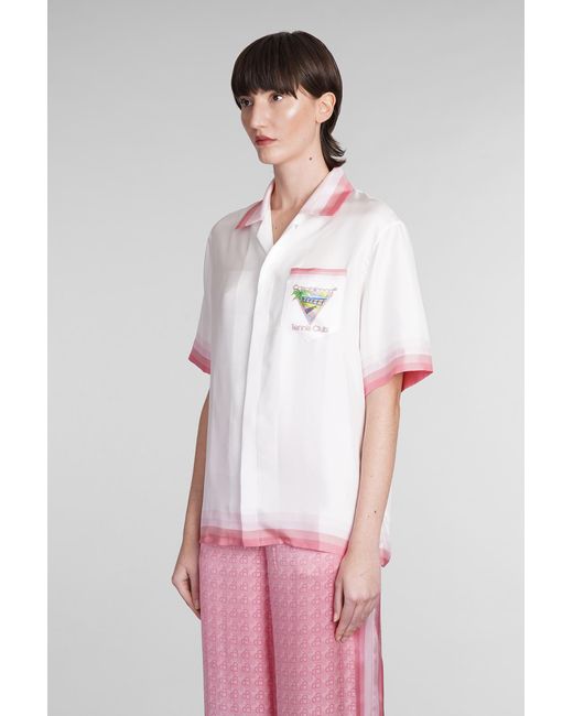 Casablancabrand Pink Shirt