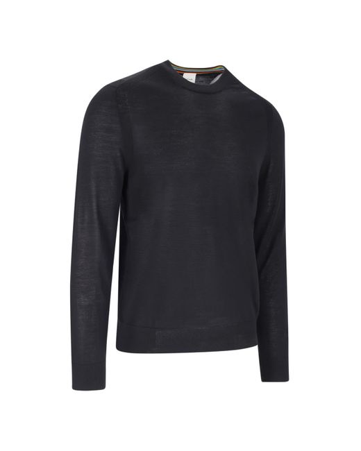 Paul Smith Blue Basic Sweater for men