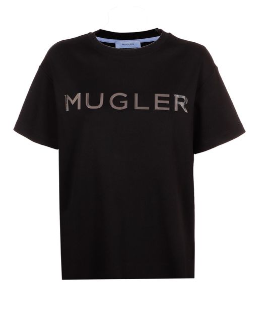 Mugler Black Tshirt