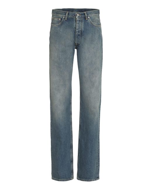 Maison Margiela Blue 5-pocket Slim Fit Jeans for men