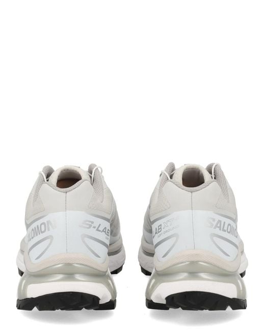 Salomon White Sneakers Xt-6 Synthetic /Textile Trainers