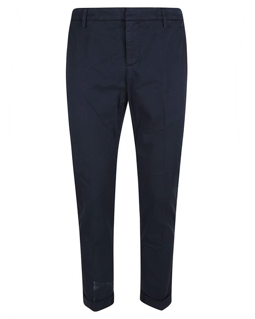 Dondup Blue Gaubert Pants Co Ea Pantaloni for men