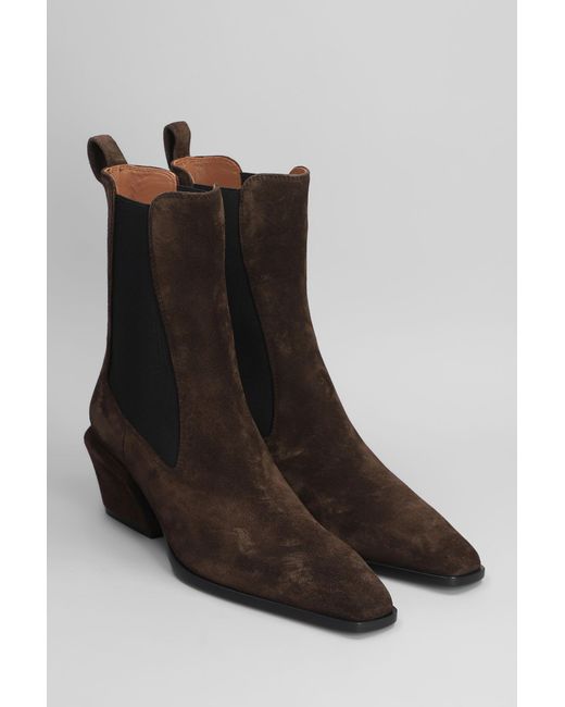 Paris Texas Black Bettina Anke Boot 50 Texan Ankle Boots