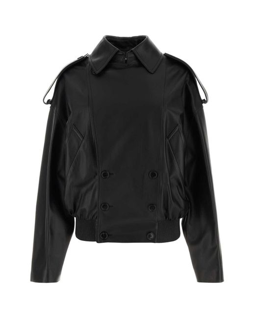 Loewe Black Nappa Leather Jacket