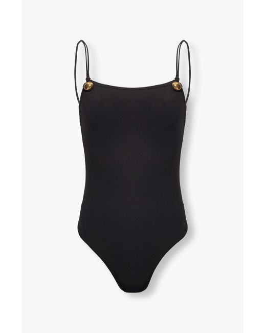 Bottega Veneta Black One-piece Swimsuit