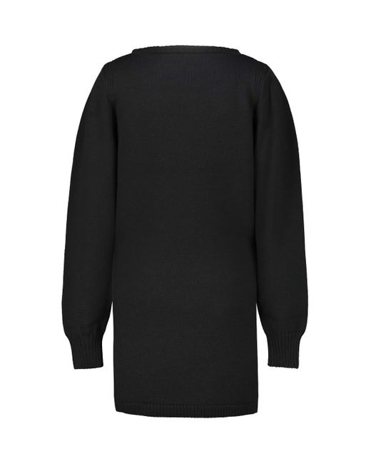 Lemaire Black Sweater With Slits