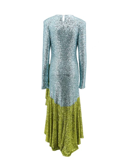 Nervi Blue Holy Sequins Dress
