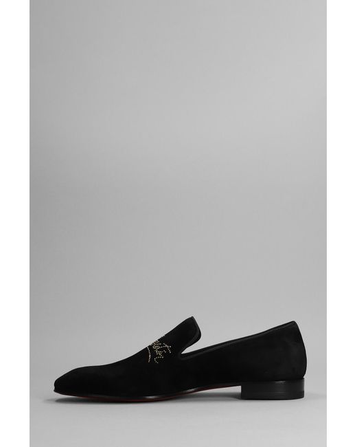 Christian Louboutin Gray Dandelion Lace Up Shoes for men