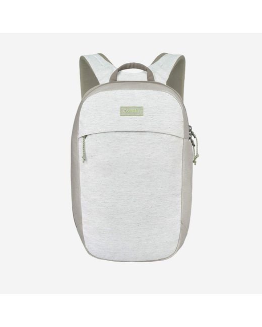 Osprey Gray Arcane Large Day Backpack Recycled Polyester Backpacks for men