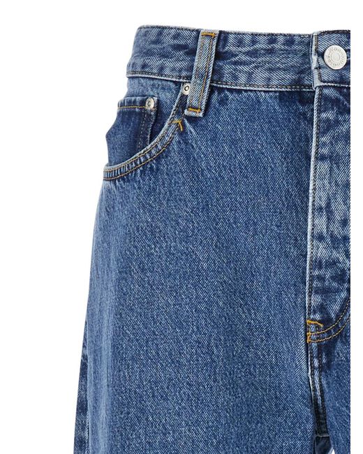 Won Hundred Blue Jeans With Belt Loops for men