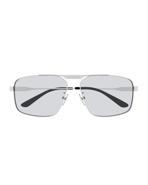 Balenciaga Metallic Bb0418Sk Tag 2.0 Linea Everyday Sunglasses for men
