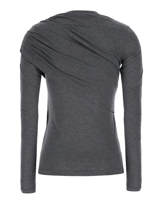 Isabel Marant Gray Blouse Dressi-Ga