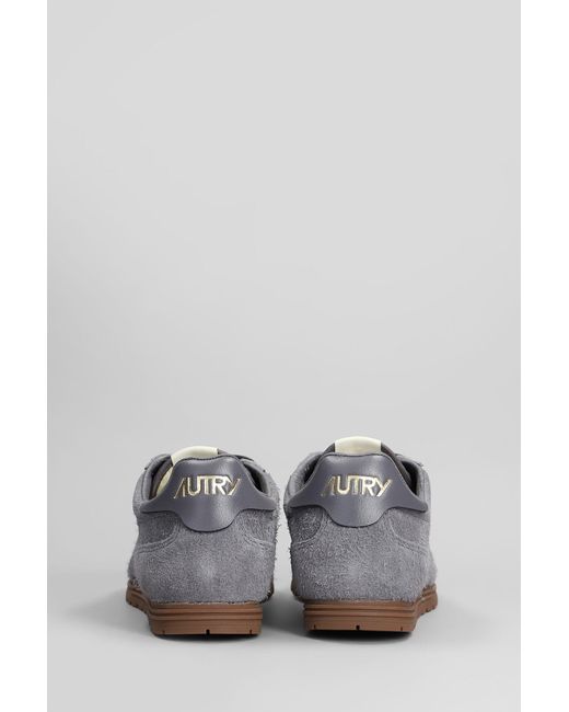 Autry Gray Windspin Sneakers for men