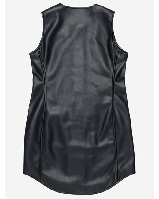 DIESEL Black Shirt Dress Polyester