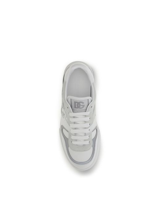 Dolce & Gabbana White Portofino Sneakers for men