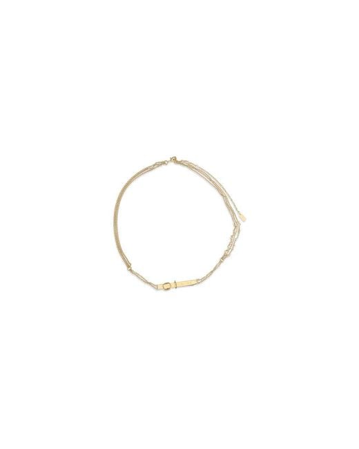 Chloé Metallic Brass Bracelet