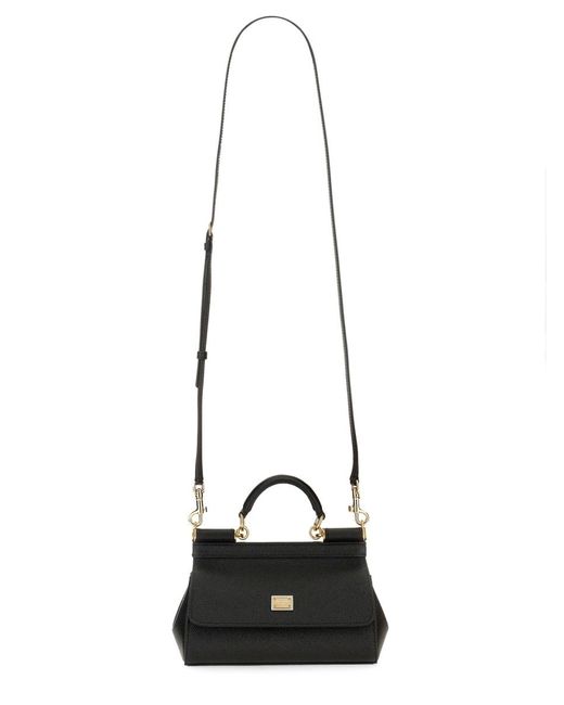 Dolce & Gabbana Black Bag "Sicily" Small