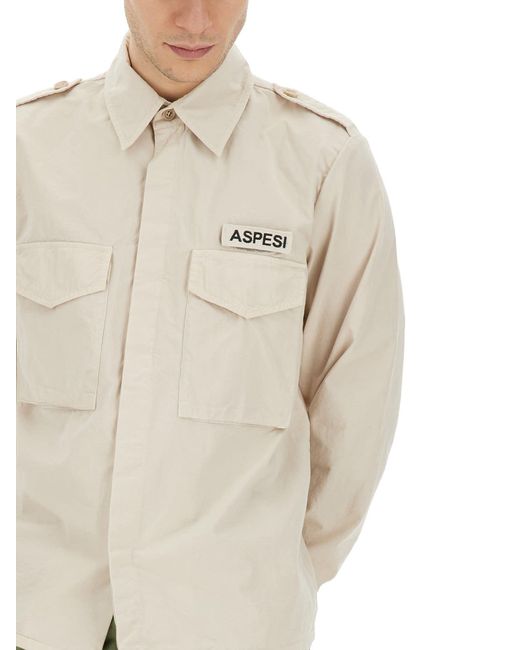 Aspesi Natural Field Shirt for men