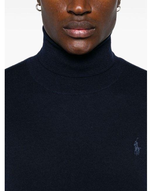 Polo Ralph Lauren Blue Sweater Merino Wool for men