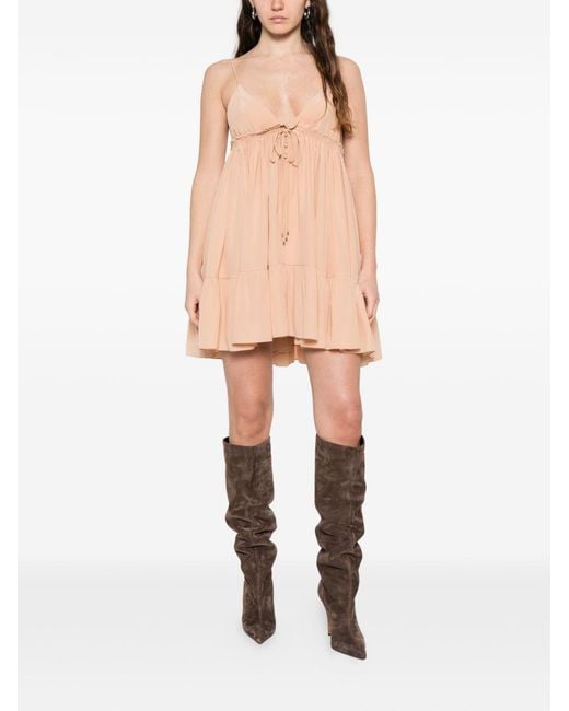 Chloé Natural Dresses Silk
