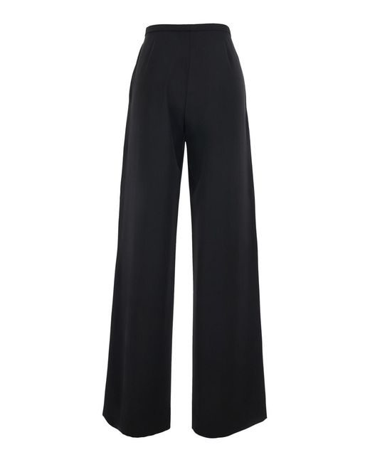 Gucci Black Wool Trousers
