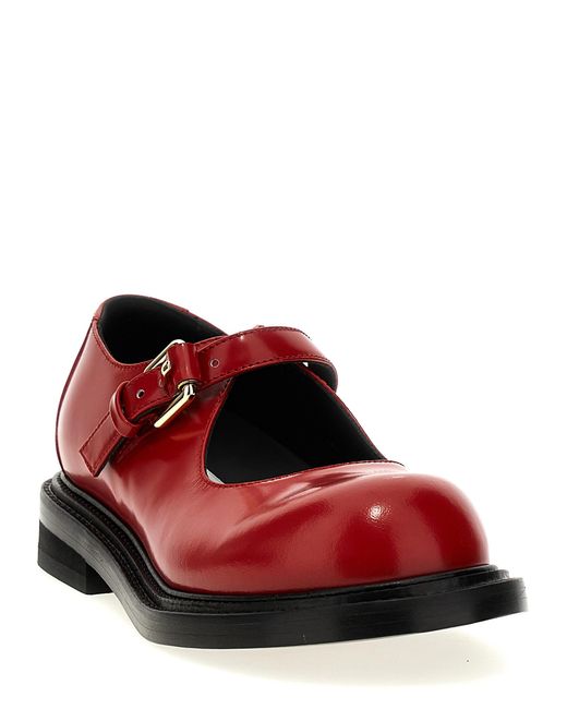 Moschino Red Mary Jane 'Olivia'