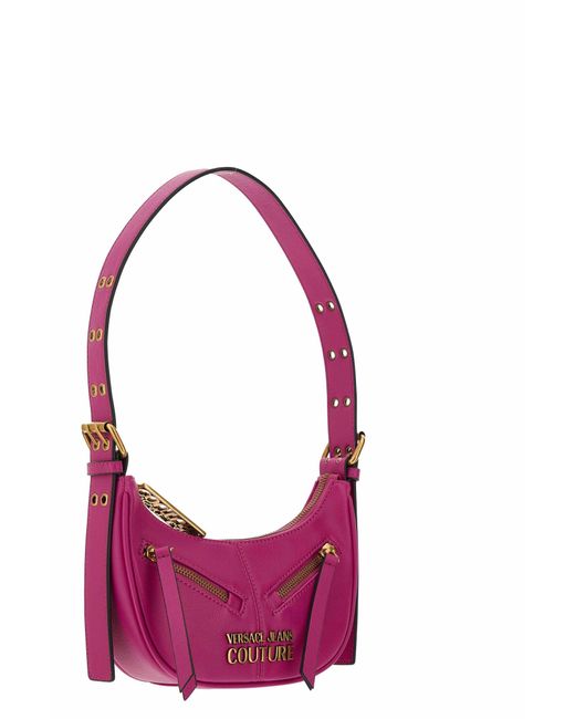 Versace Purple Shoulder Bag