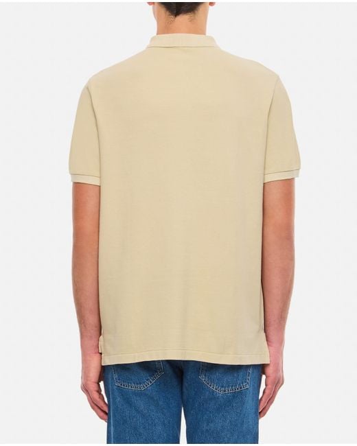 Ralph Lauren Natural Cotton Polo Shirt for men