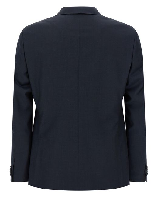 Zegna Blue Wool Dress for men