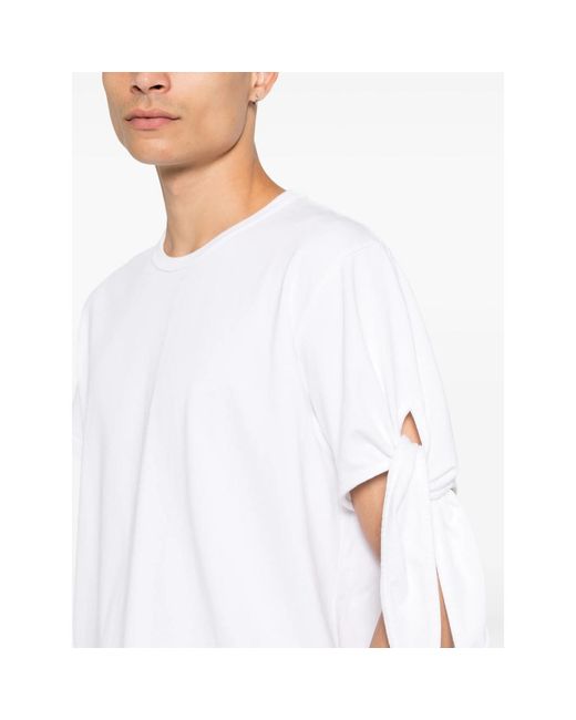 J.W. Anderson White Jw Anderson T-Shirts & Vests for men