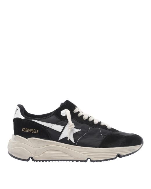 Golden Goose Deluxe Brand Black Running Sole Sneakers for men