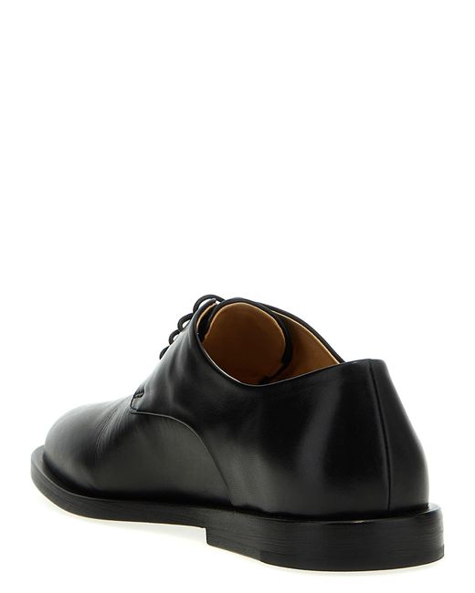 Marsèll Black Mando Lace Up Shoes for men