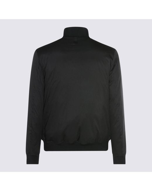 Canali Black Jackets _Pl for men