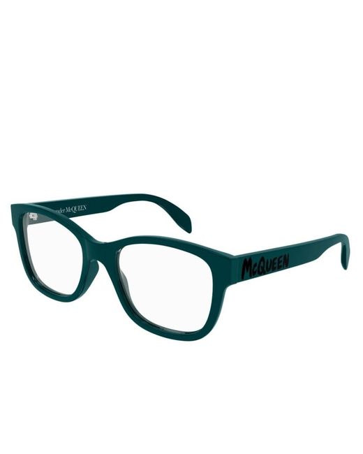 Alexander McQueen Green Sunglasses