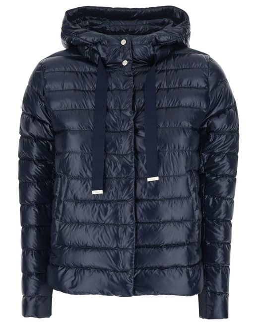 Herno Blue Coats Polyamide