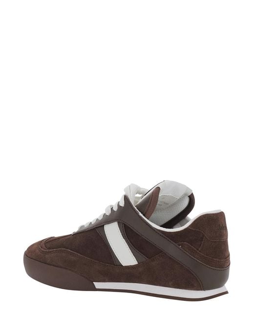 Chloé Brown Low Top Suede Sneakers Polyester Trainers