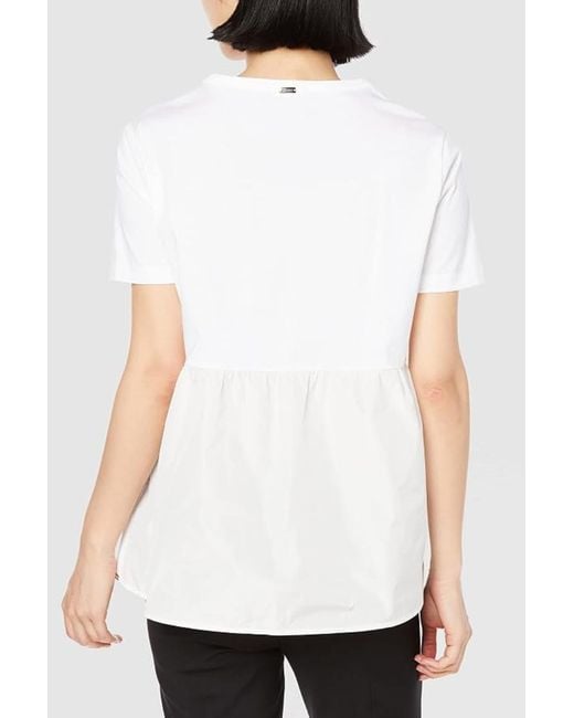 Herno White T-Shirt Jg000176D-52006