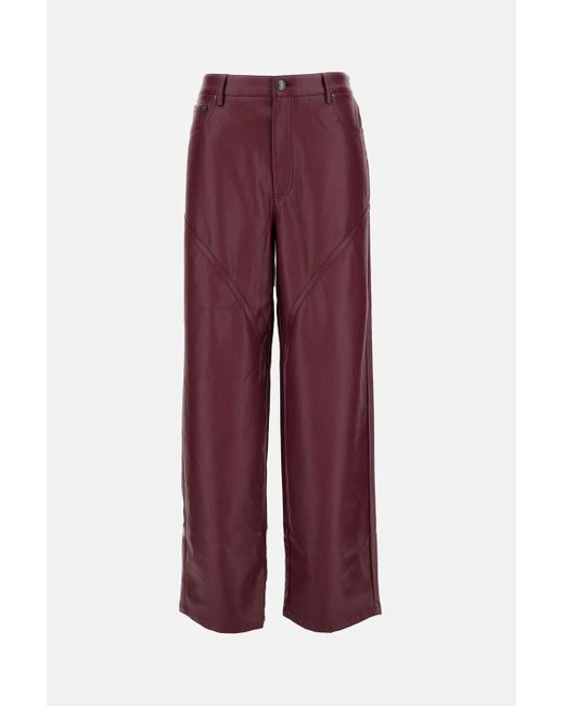 ROTATE BIRGER CHRISTENSEN Purple Trousers