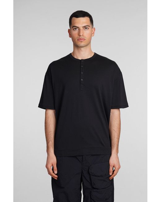 C P Company T-shirt In Black Cotton for men